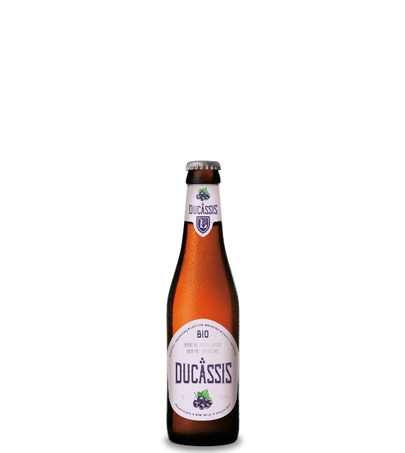 Fles van 33 cl - Ducassis Bio - Ducassis organic- vruchtenbier - zonder toegevoedge suiker - 3% volume d'alcohol - Brasserie Brouwerij des Légendes - Aat - bier Organic -