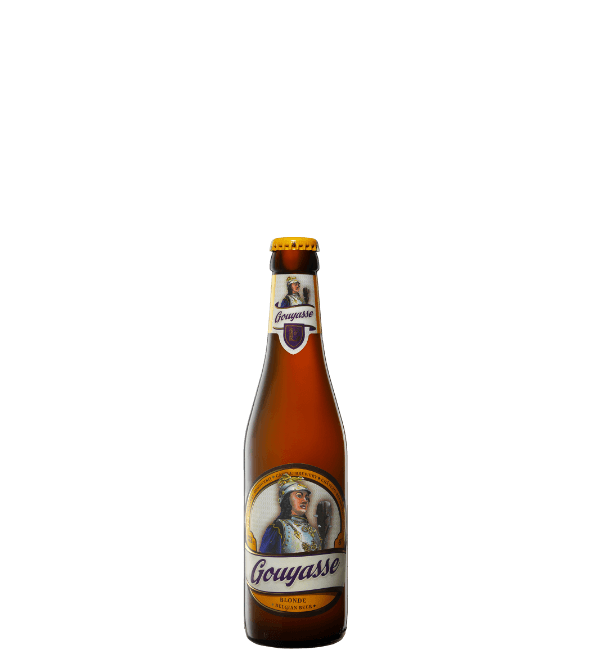 Bouteille de 33 cl - Gouyasse - bière blonde - 6% volume d'alcool - bière liée au folklore athois et à sa Ducasse - Brasserie des Légendes - Ath