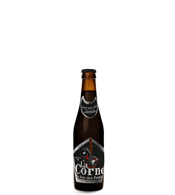 Bottle of 33 cl - corne-black-brasserie-des-légendes - brewery of Legends - Belgian beer