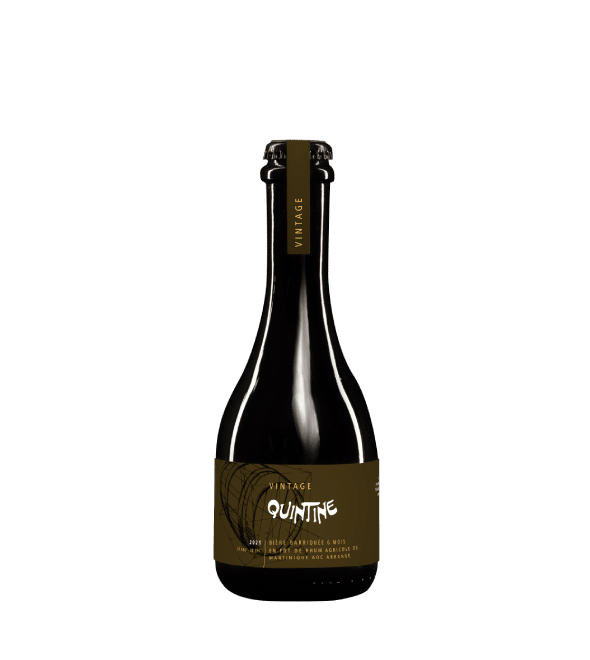 Bottle of 33 cl - Quintine de Noël aged for 6 months in Martinique AOC agricultural rum barrels